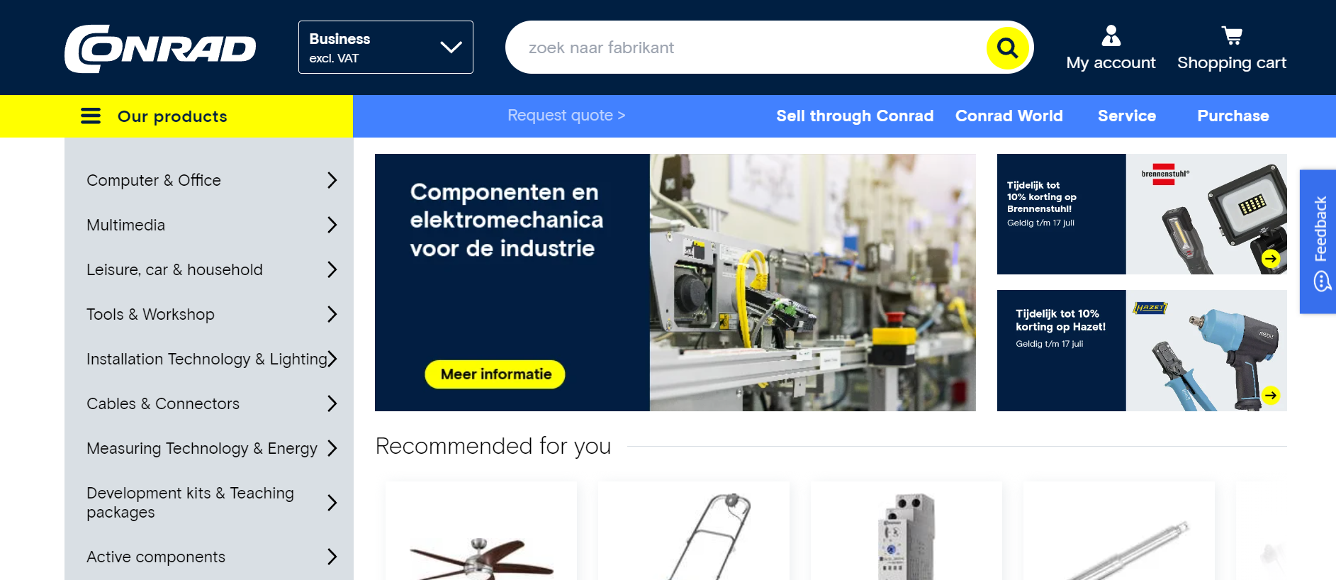 Screenshot Conrad